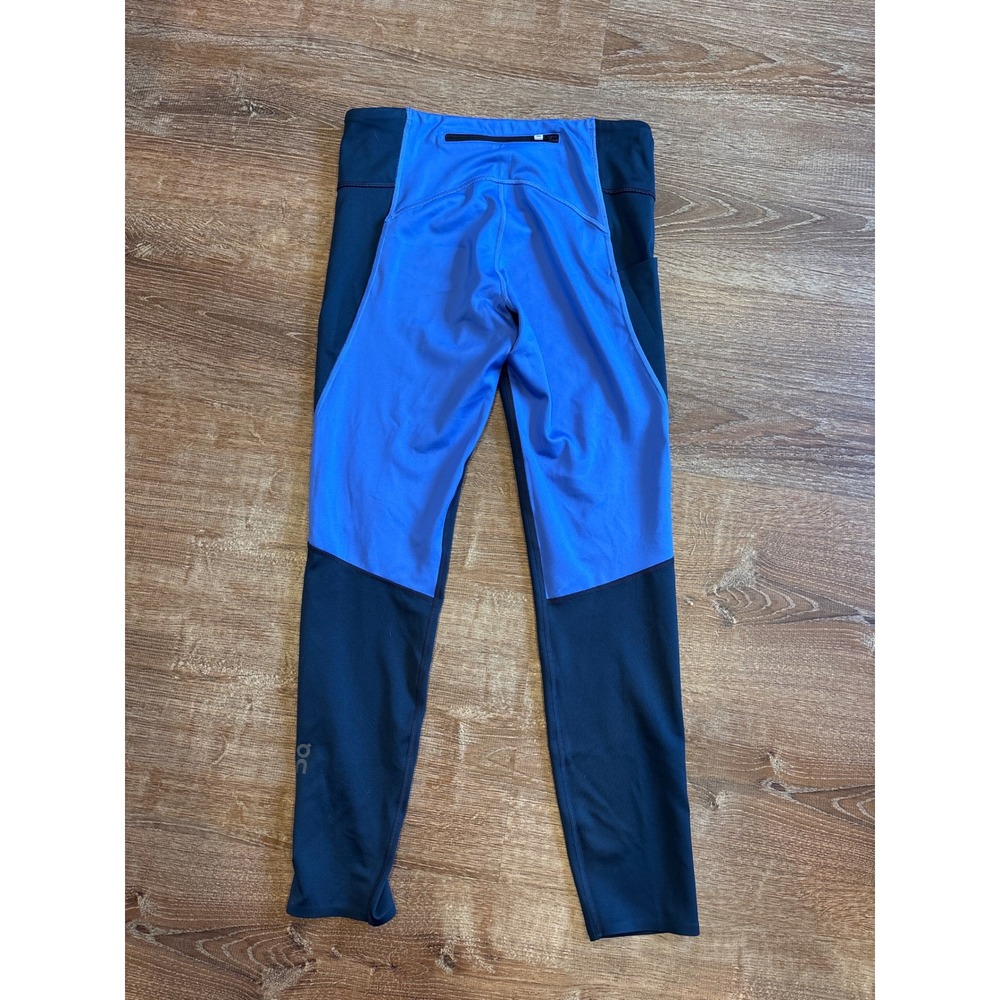 Run On Clouds Performance Tights Leggings Medium blue purple - Picture 4 of 6